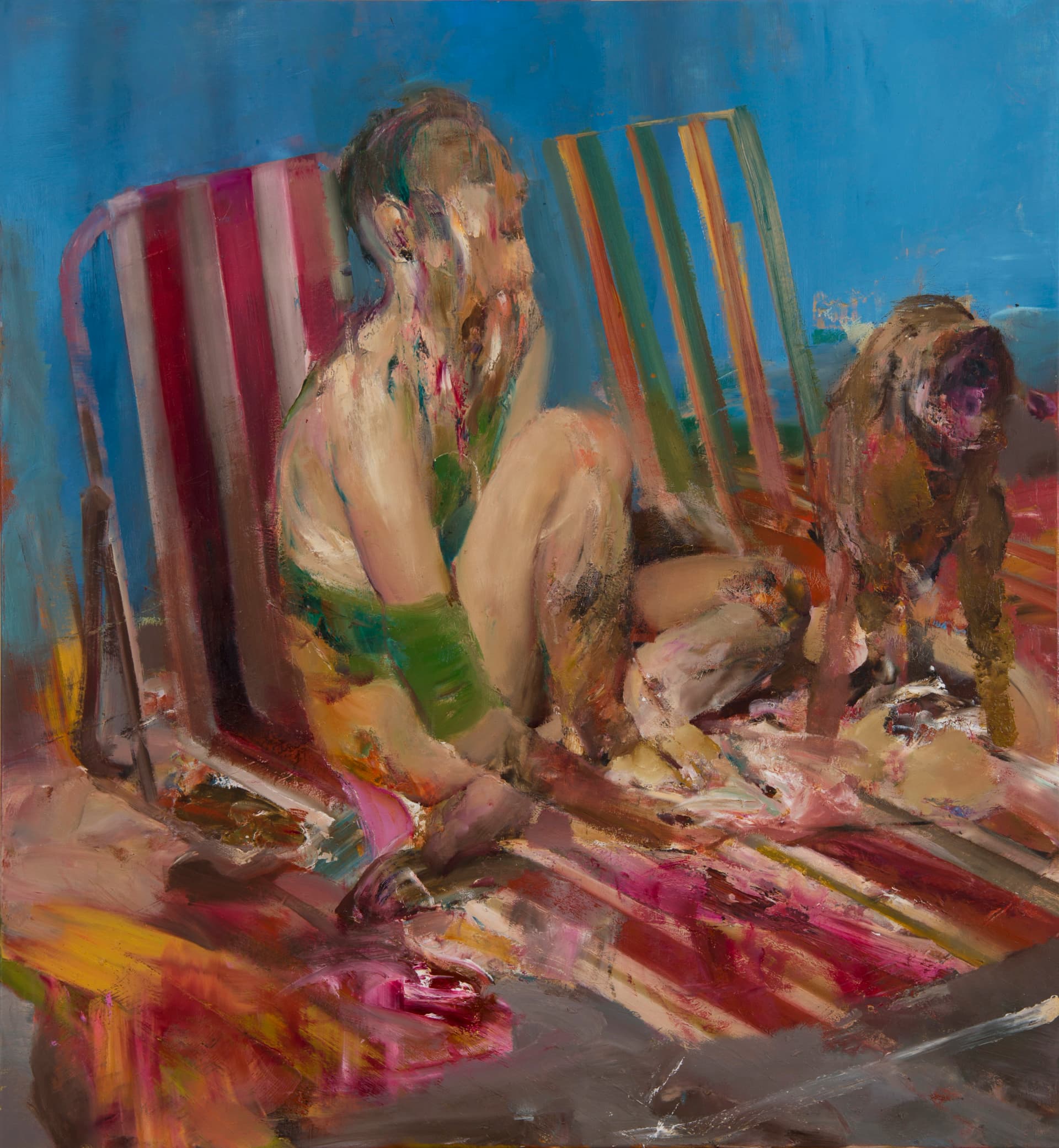 SUNBATHING TERRACE, 2020
