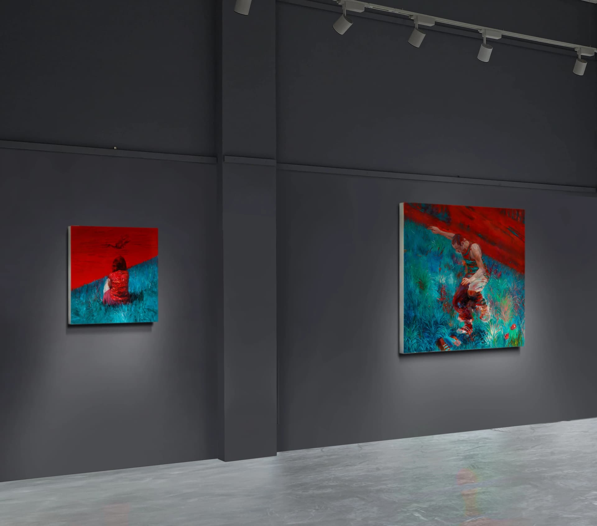 SUNNY DAY AT HANGING ROCK installation view, Brukenthal, image 1